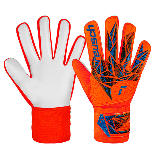 Guantes de arquero NIÑOS Reusch Attrakt Solid Junior - Naranja