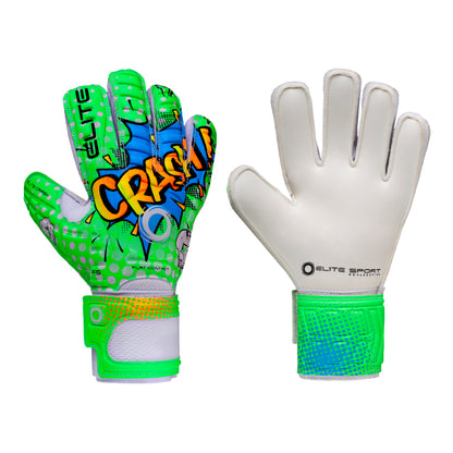 Guantes de arquero Elite Crash - Verde/Azul