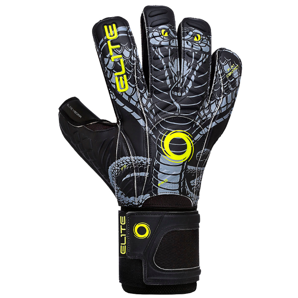 Guantes de arquero Elite Vibora - Negro