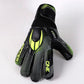 Guantes de arquero Ho Soccer One Flat Protek Blade Black - Negro