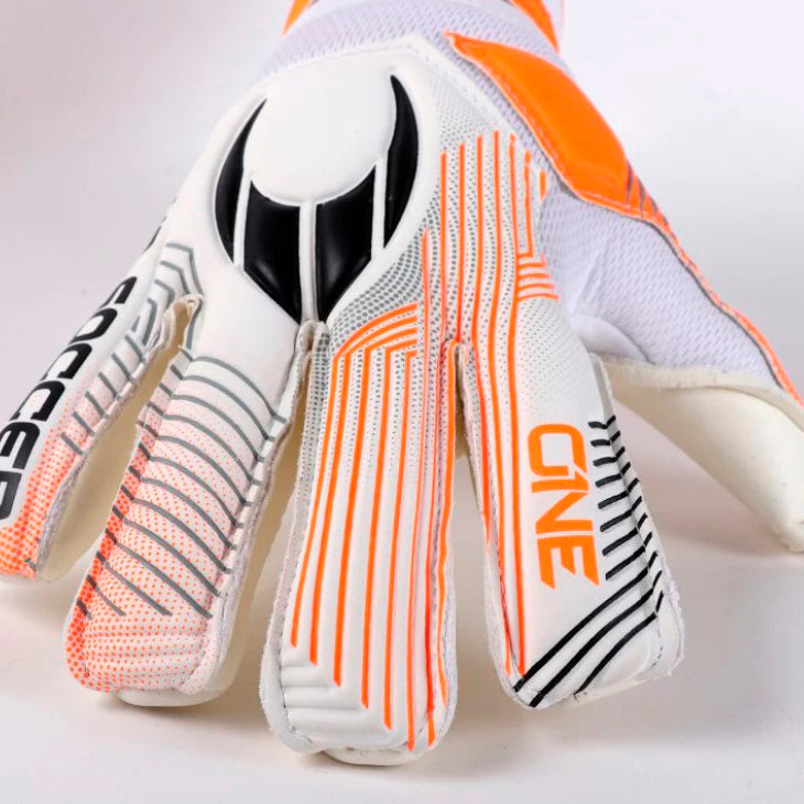 Guantes de arquero Ho Soccer One Negative Blade Shield - Blanco