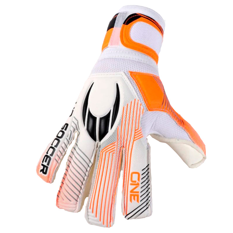 Guantes de arquero Ho Soccer One Negative Blade Shield - Blanco