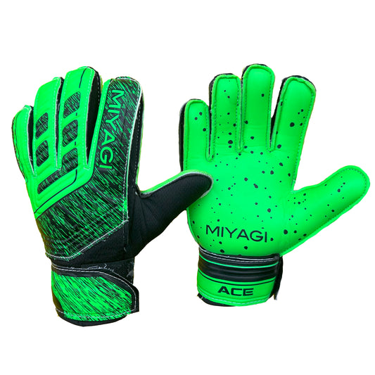 Guantes de arquero Niños Miyagi Ace - Verdes