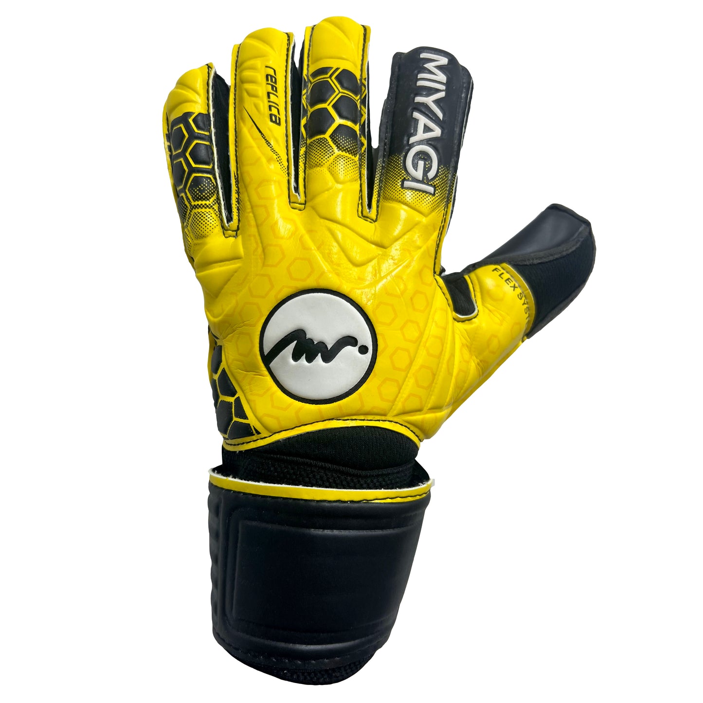 Guantes de arquero Miyagi Semipro Réplica - Amarillo