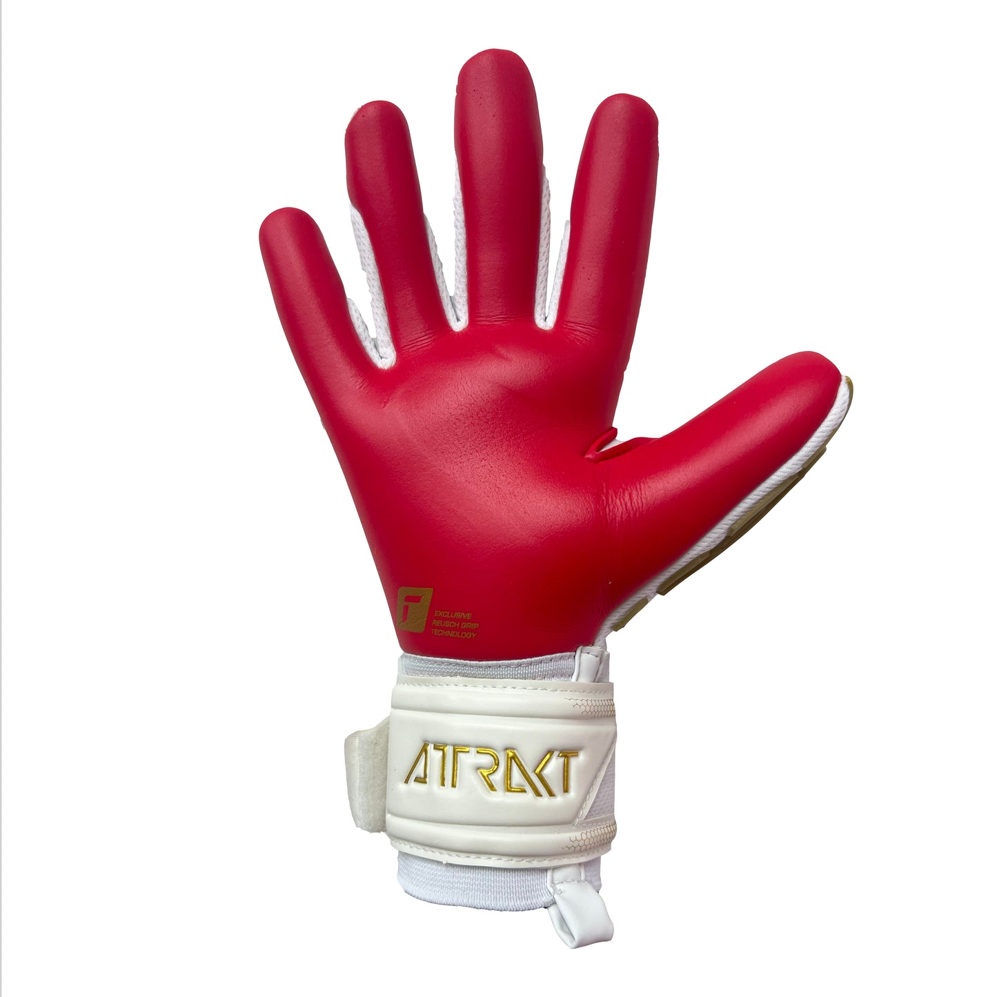 Guantes de arquero Reusch Attrakt Freegel Silver - Blanco