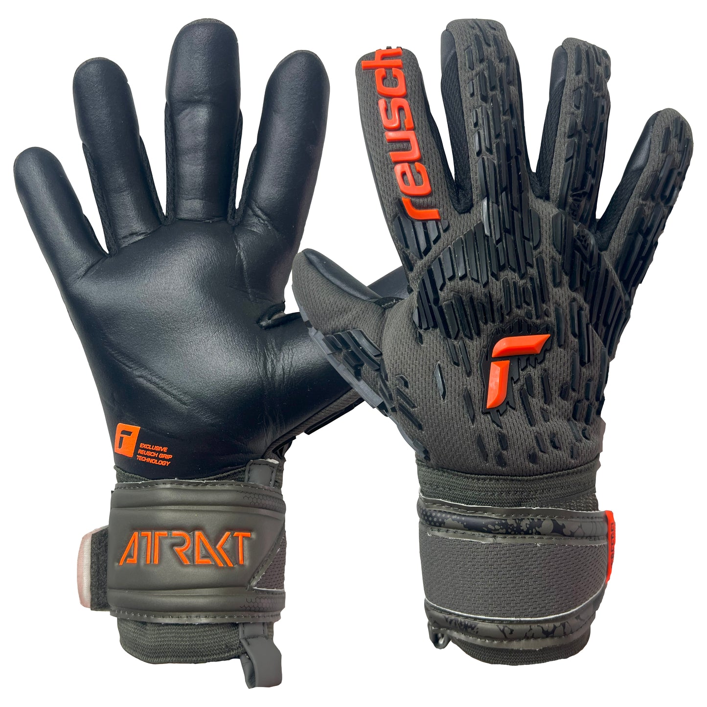 Guantes de arquero Reusch Attrakt Freegel Silver - Verde