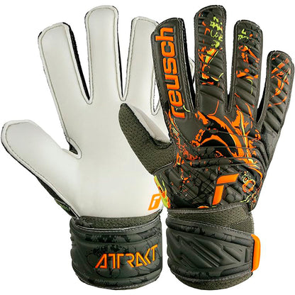 Guantes de arquero Reusch Attrakt Desert Green - Verde