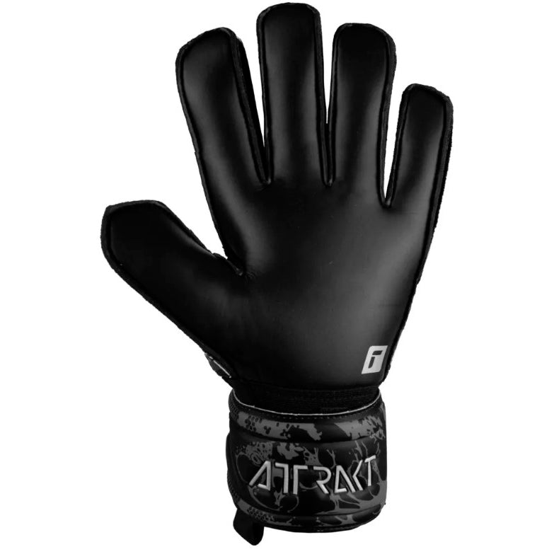 Guantes de arquero Reusch Attrakt Solid Black - Negro