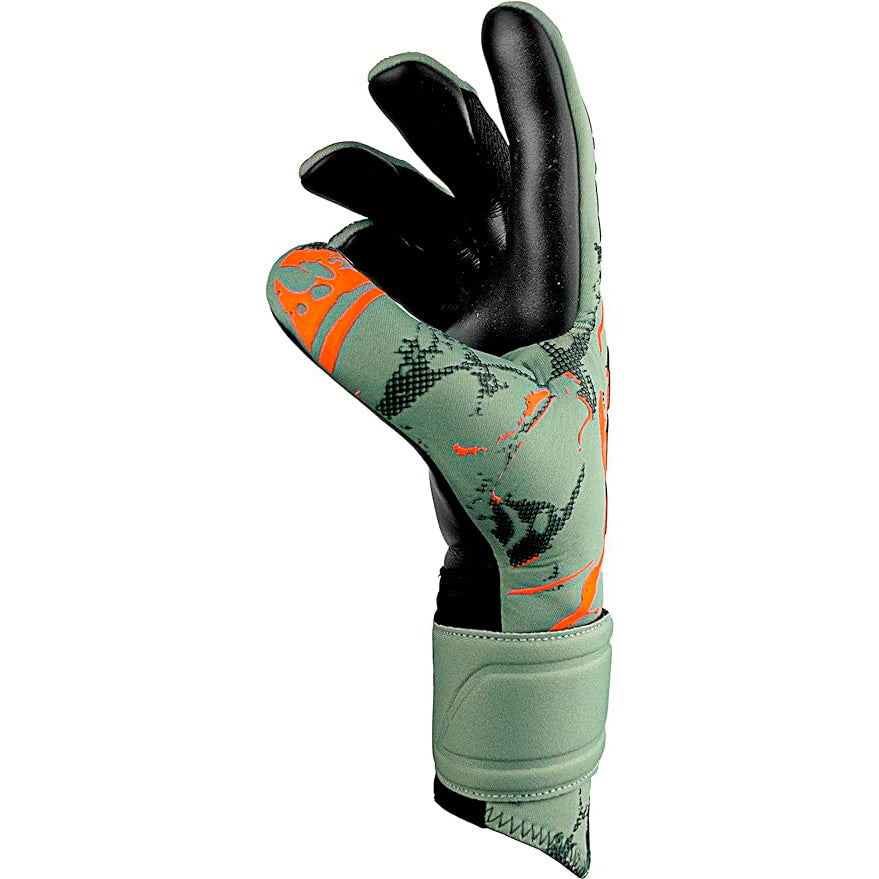 Guantes de arquero Reusch Pure Contact Pro - Verde/Naranja