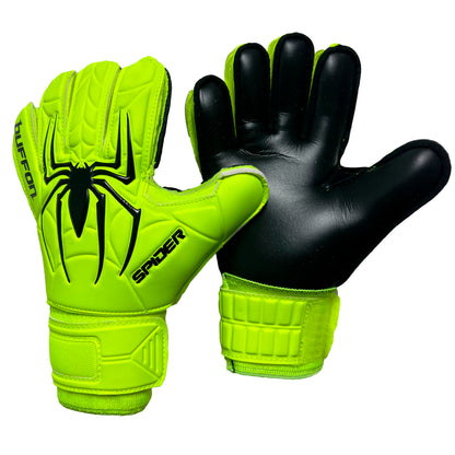 Guantes de arquero Buffon Spider Amarillo Fosforescente