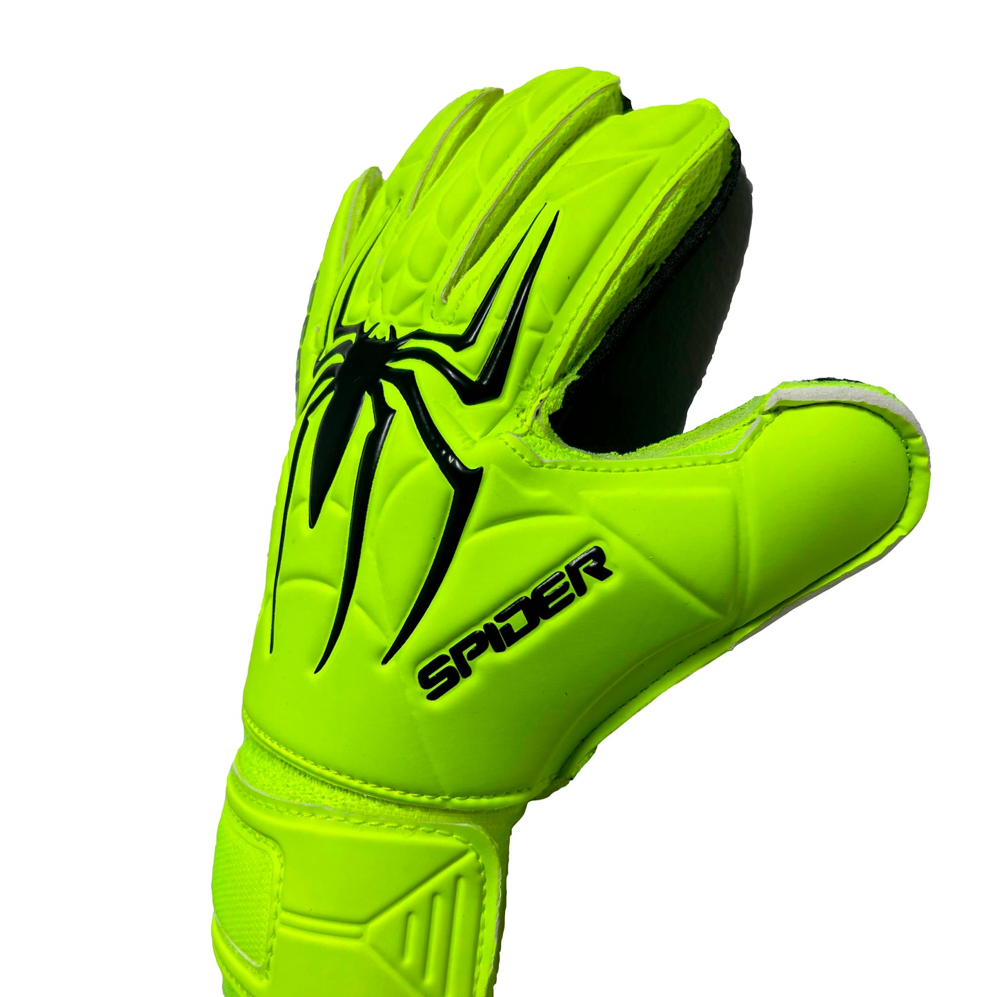 Guantes de arquero Buffon Spider Amarillo Fosforescente