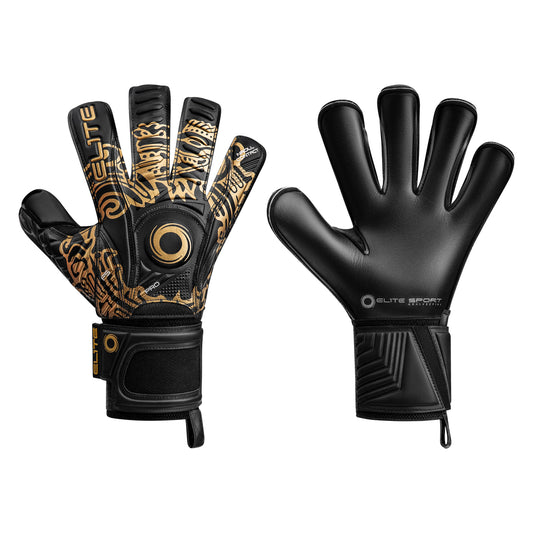 Guantes de arquero Elite Azteca - Negro/Dorado