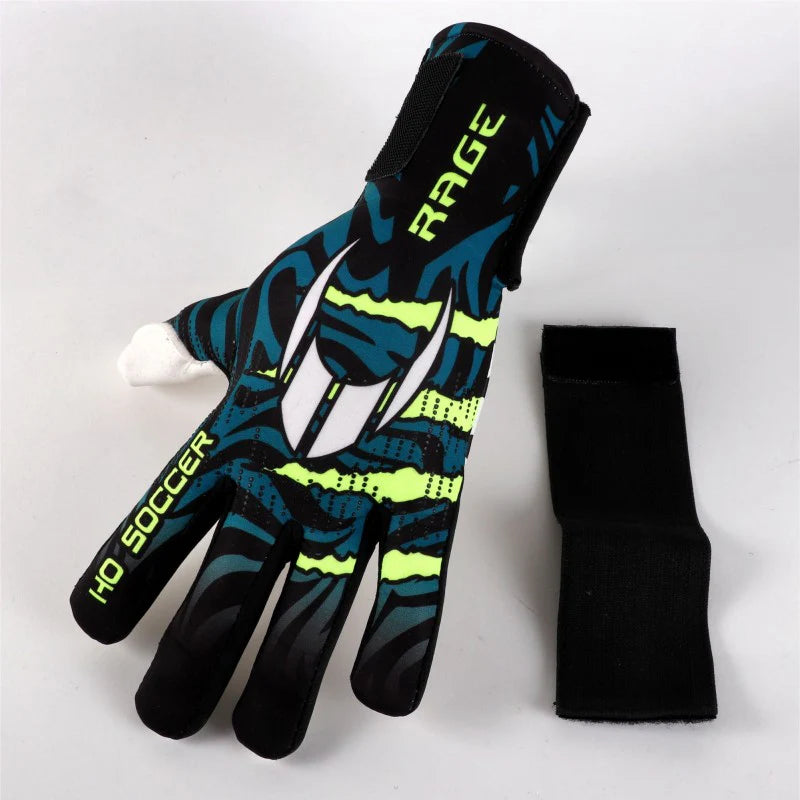 Guantes de arquero Ho Soccer Rage Plus Hazard - Azul Aguamarina