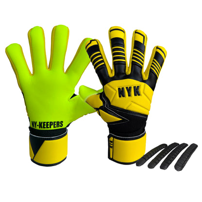 Guantes de arquero NYK Semipro  Warrior RC12 - Amarillo