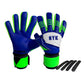 Guantes de arquero NYK Semipro  Warrior RC12 - Azul/Verde