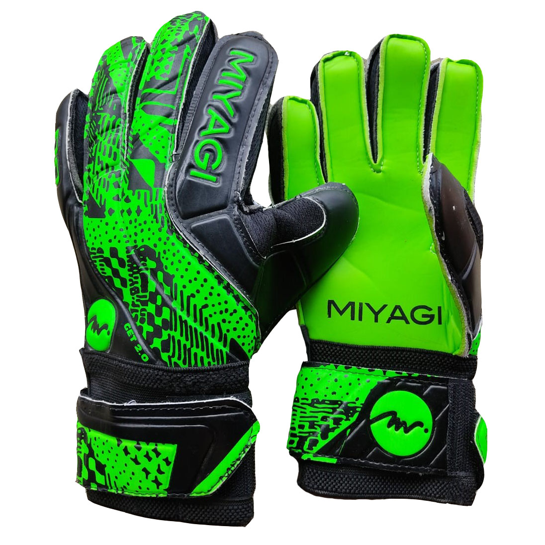 Guantes de arquero Miyagi Get 2.0 - Verde